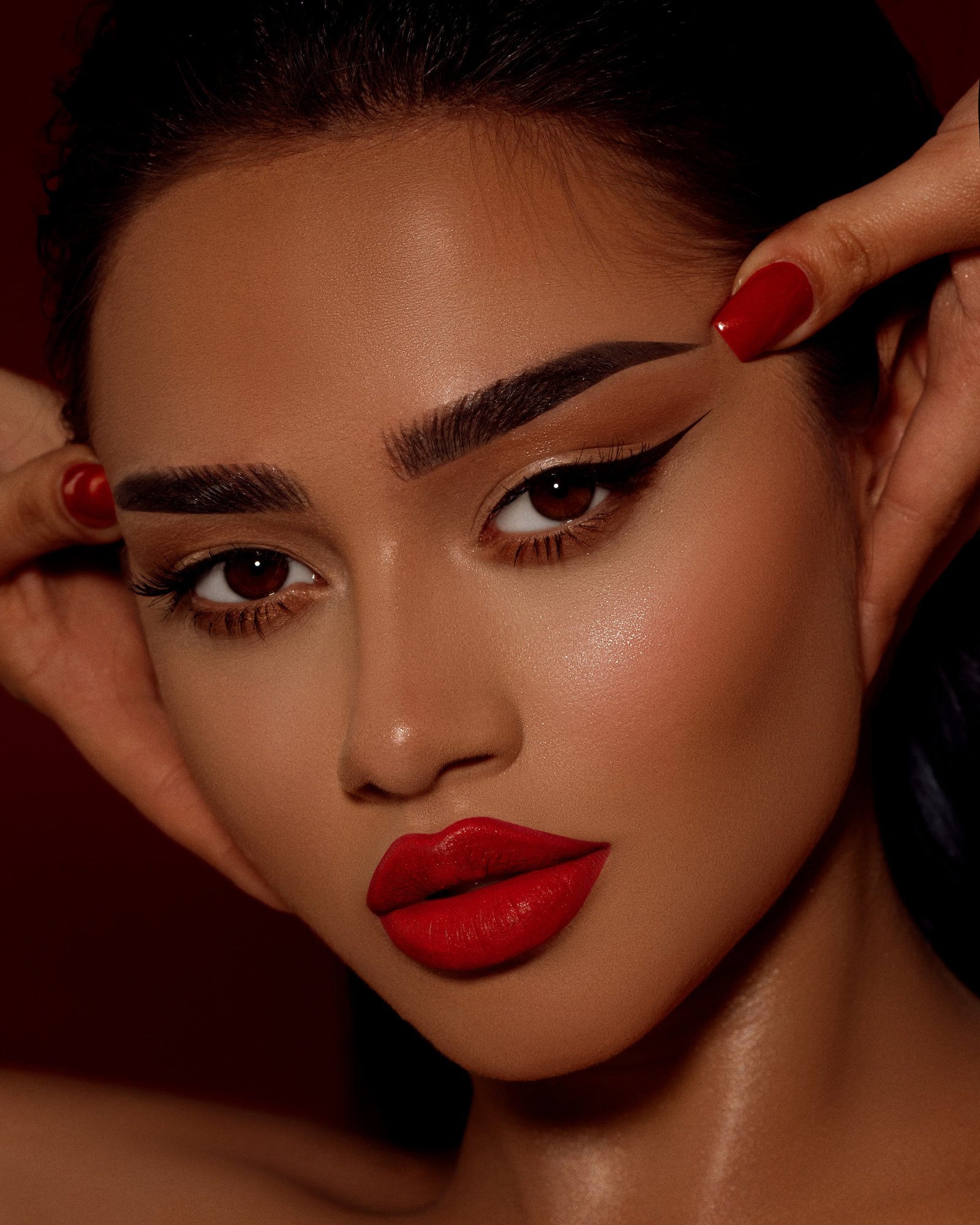 Client beauty work
